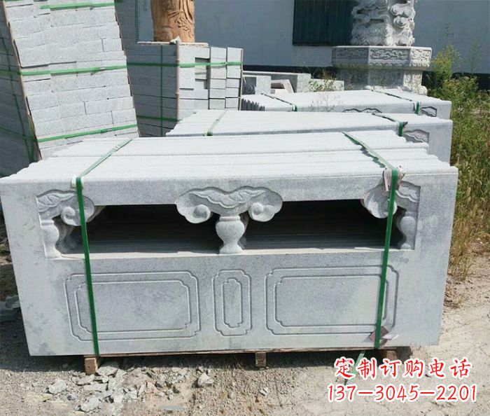 北京园林景观大理石栏板石雕 (13)