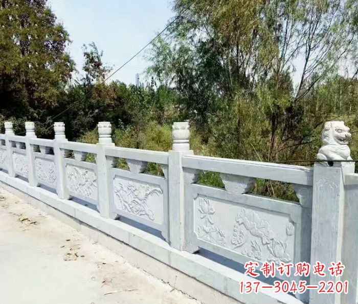 北京园林景观大理石栏板石雕_1