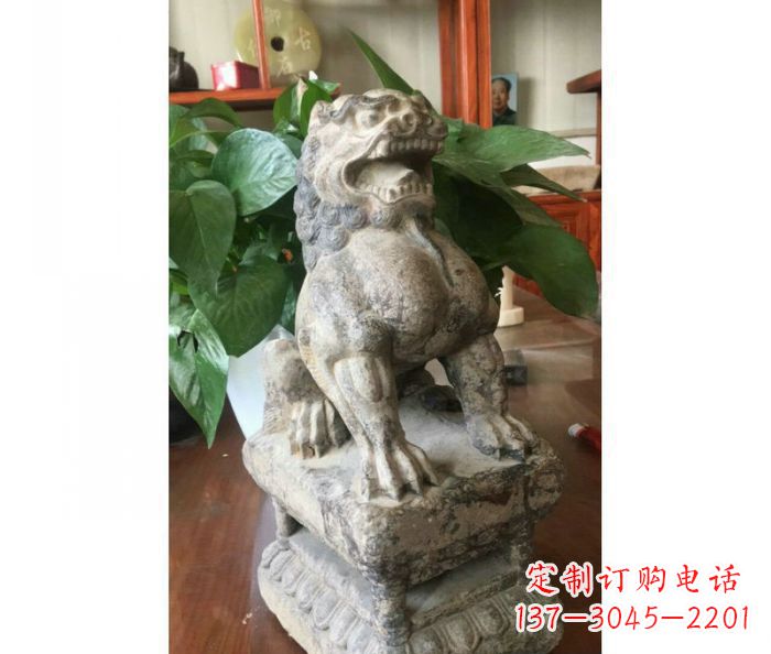 北京园林景观大理石狮子石雕