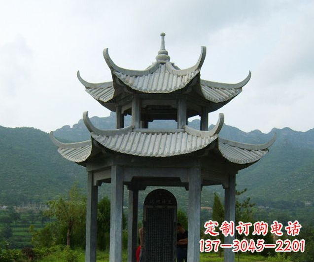 北京园林景观仿古凉亭石雕