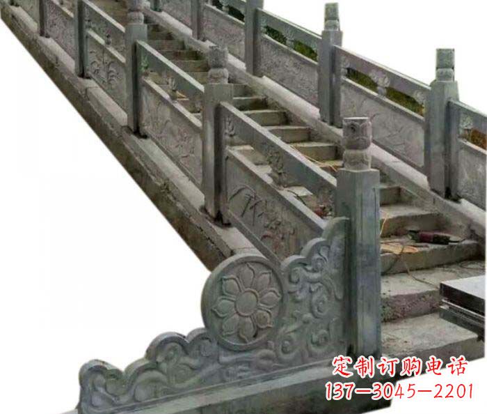 北京园林景观仿古石雕栏板 (4)