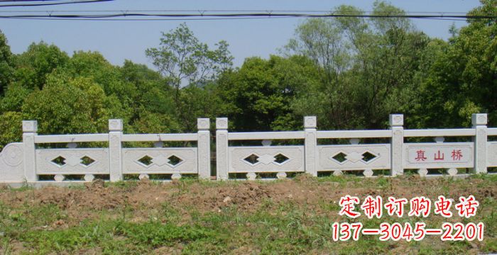 北京园林景观真山桥石雕栏板 (2)