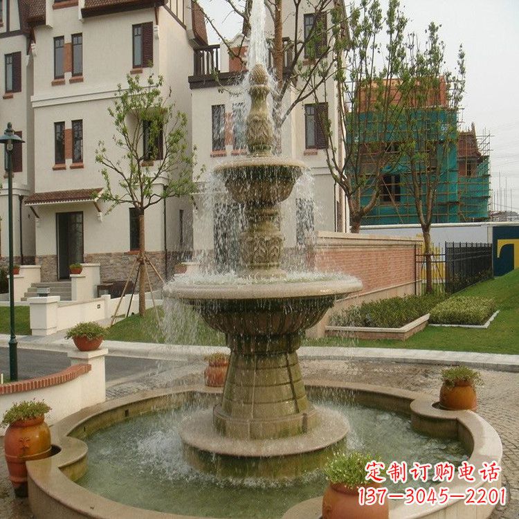 北京园林石雕喷泉