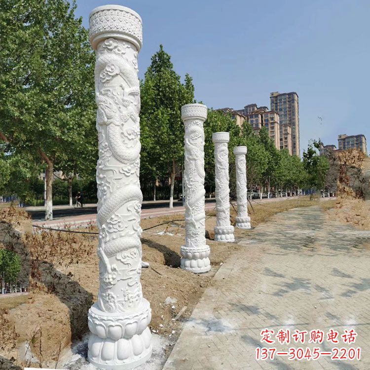 北京中国龙柱雕刻