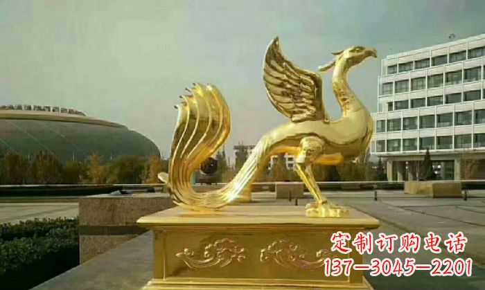 北京朱雀铜雕