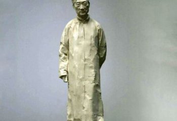 北京徐悲鸿雕塑像石雕历史名人雕像