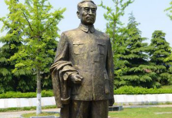 北京周总理伟人铜雕