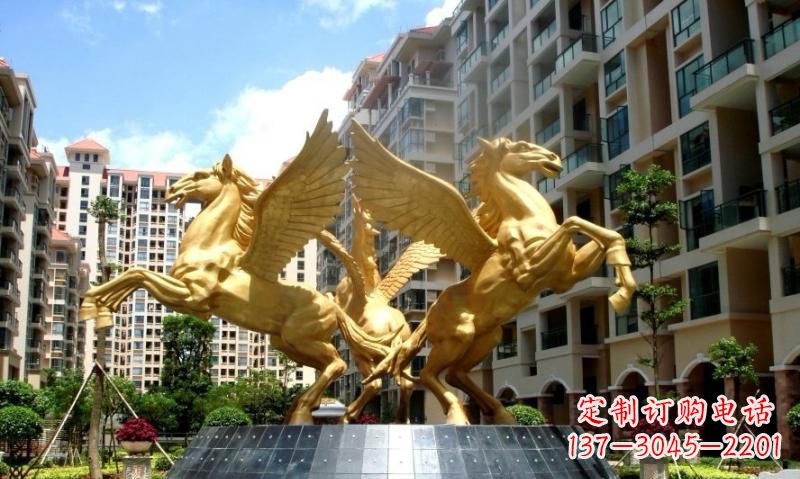 北京铸铜飞马雕塑