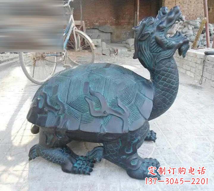 北京铸铜龙龟雕塑222
