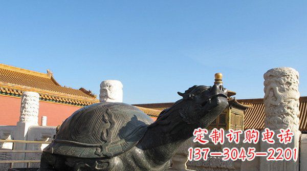 北京铸铜龙龟寺庙神兽铜雕