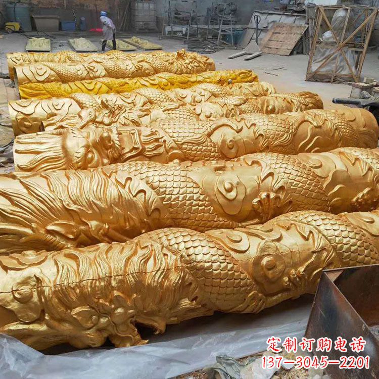 北京铸铜龙柱