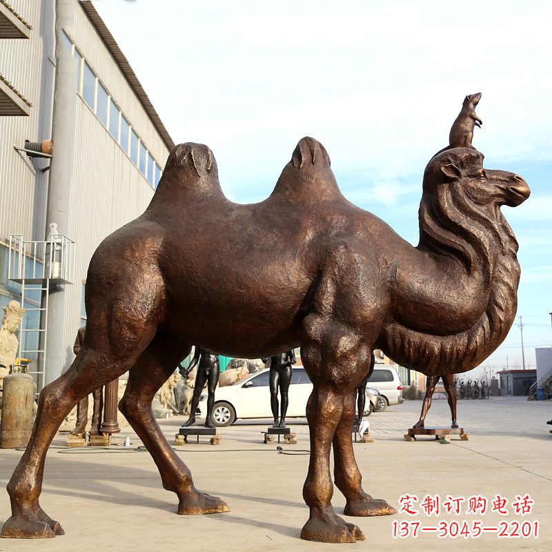北京铸铜骆驼雕塑