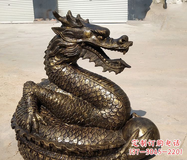 北京铸铜神龙雕塑