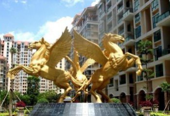 北京铸铜飞马雕塑