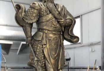 北京铸铜关公雕塑
