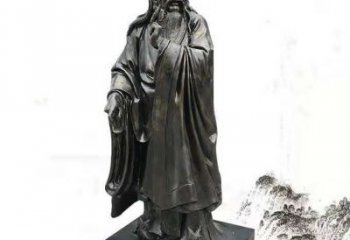 北京铸铜老子雕塑