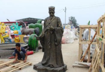 北京铸铜李时珍雕塑